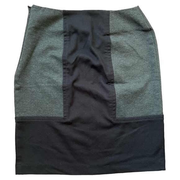 Worthington Gray Black Knee Length Pencil Skirt, US4 - Picture 3 of 5